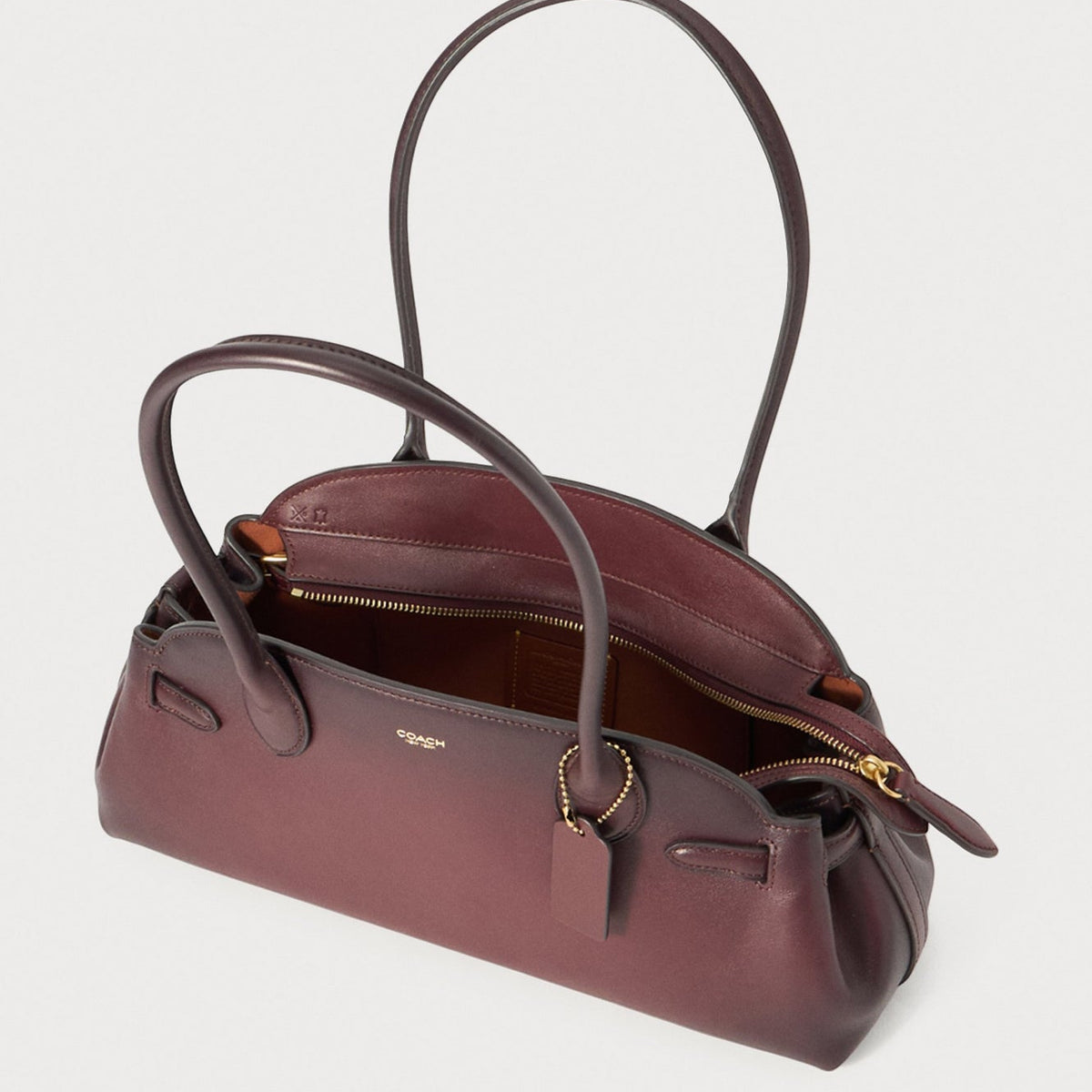 Coach Empire Carryall Bag 34 in burgundy