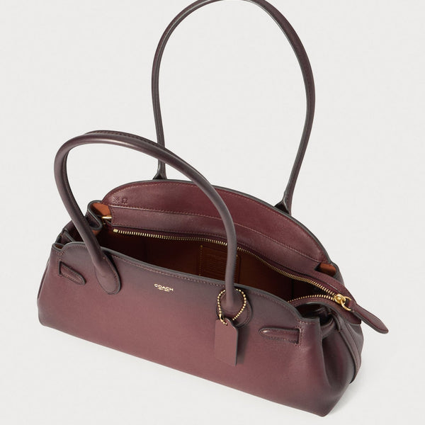 Coach Empire Carryall Bag 34 in burgundy