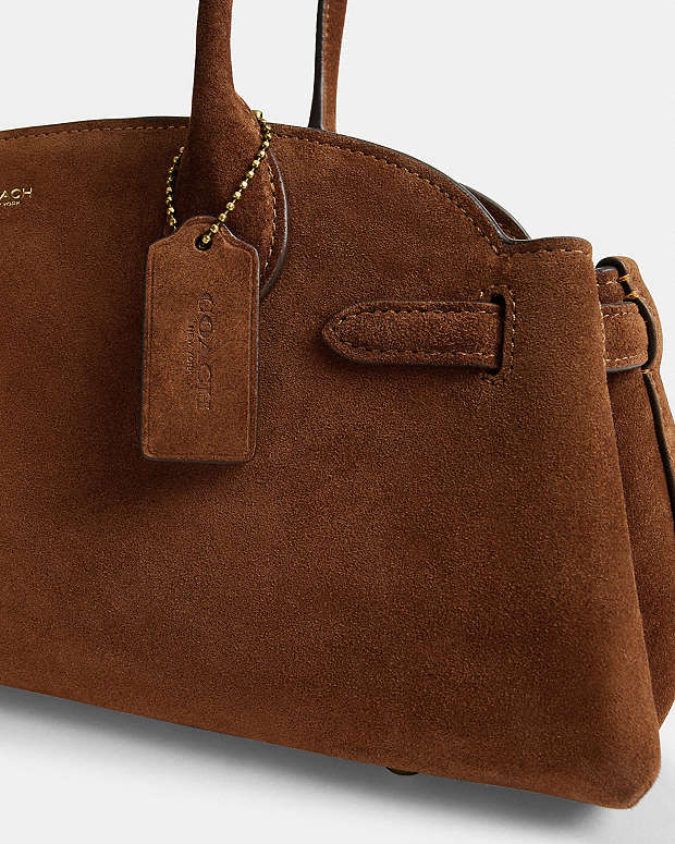 Coach Empire Carryall Bag 34 in suede