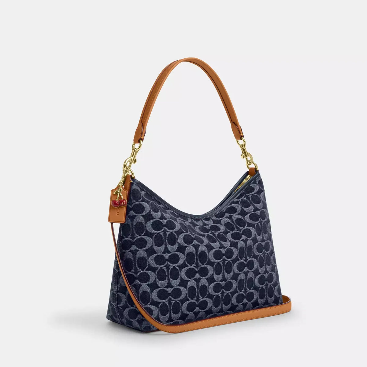Coach Laurel Shoulder Bag In Signature Denim