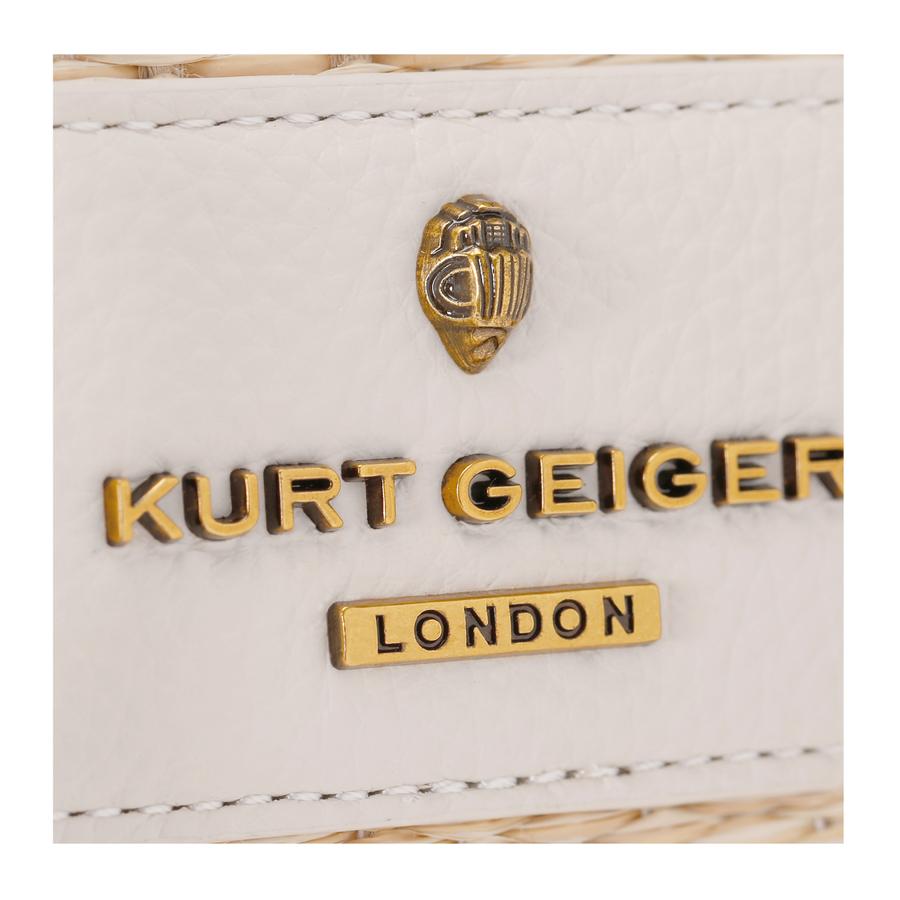 Kurt Geiger London
Small Chiswick Raffia Tote Bag