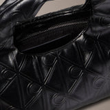 Calvin Klein Puffer Emblem Logo Small Bag in Black