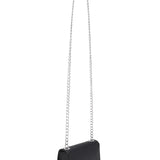 Valentino Silver Divina Cross-Body Chain Tassel Bag