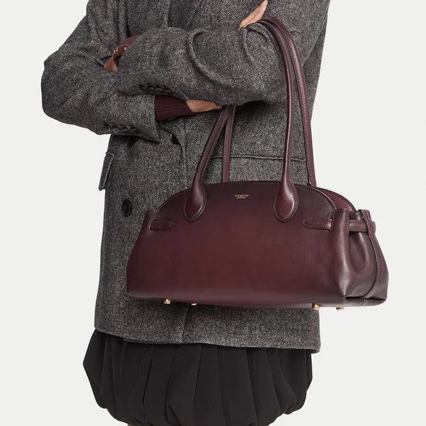 Coach Empire Carryall Bag 34 in burgundy