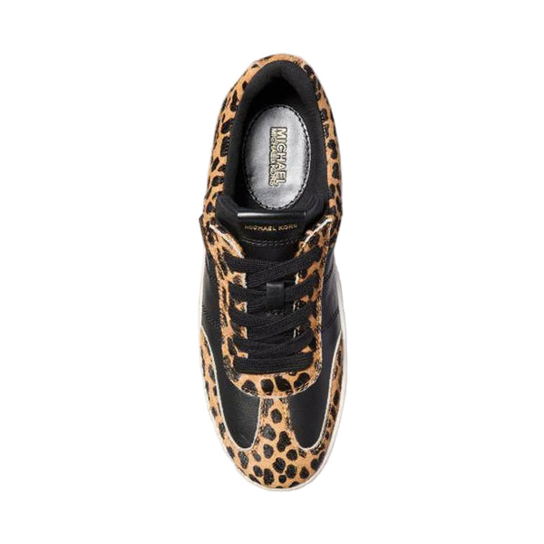 Michael Kors Sneaker Kai in Calf Hair with Leopard Print