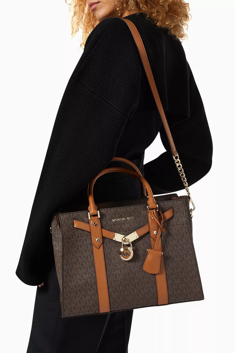 MICHAEL KORS Nouveau Hamilton Large Satchel