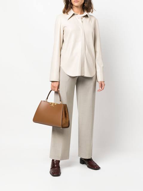 Tory Burch Eleanor Satchel IN Brown