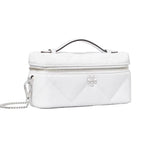 Tory Burch Kira Diamond Quilt Distressed Vanity Case