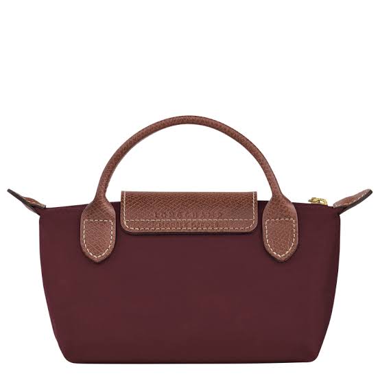 Longchamp original pouch in Burgundy
