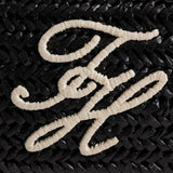 Tommy Hilfiger Braided Clutch Bag Black