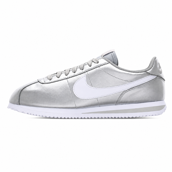Nike Cortez Metallic Silver Shoes