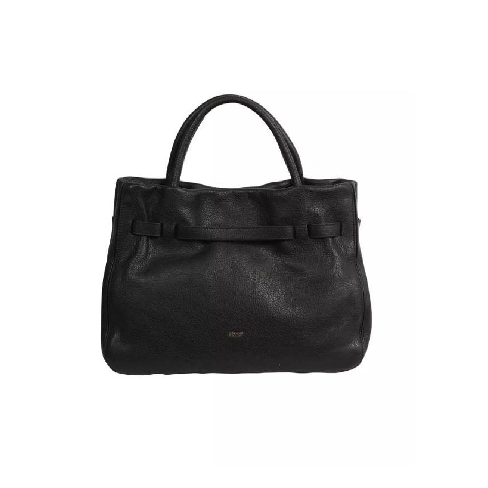 Abro Handbag JILL Medium Leather Dalia Standard in Black