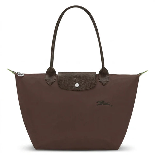 L.o.n.g.c.h.a.m.p green line large size in mocha