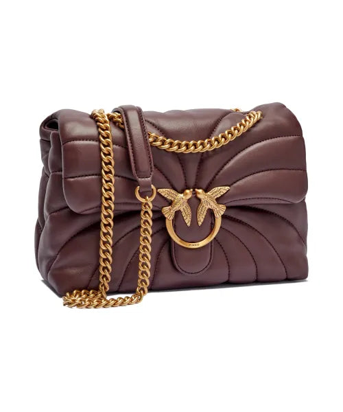 PINKO Leather Shoulder Bag Love Puff Classic CL