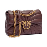 PINKO Leather Shoulder Bag Love Puff Classic CL