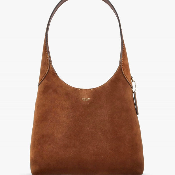 Coach Brooklyn Shoulder Bag 28 in suede material