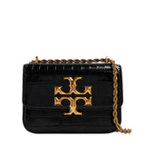 Tory Burch Small Eleanor Bag in Lizard Black