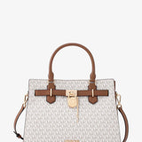 MICHAEL KORS OUTLET HAMILTON Satchel Medium - MK Signature