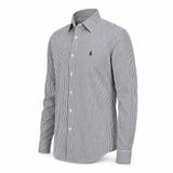 Polo Ralph Lauren Black & White Striped Long-Sleeve Shirt