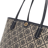 Tory Burch Small T Monogram Zip Tote Bag