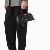 Pinko Escape Small Leather Bag in Black