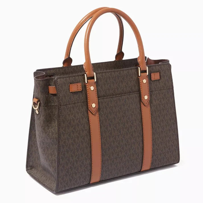 MICHAEL KORS Nouveau Hamilton Large Satchel
