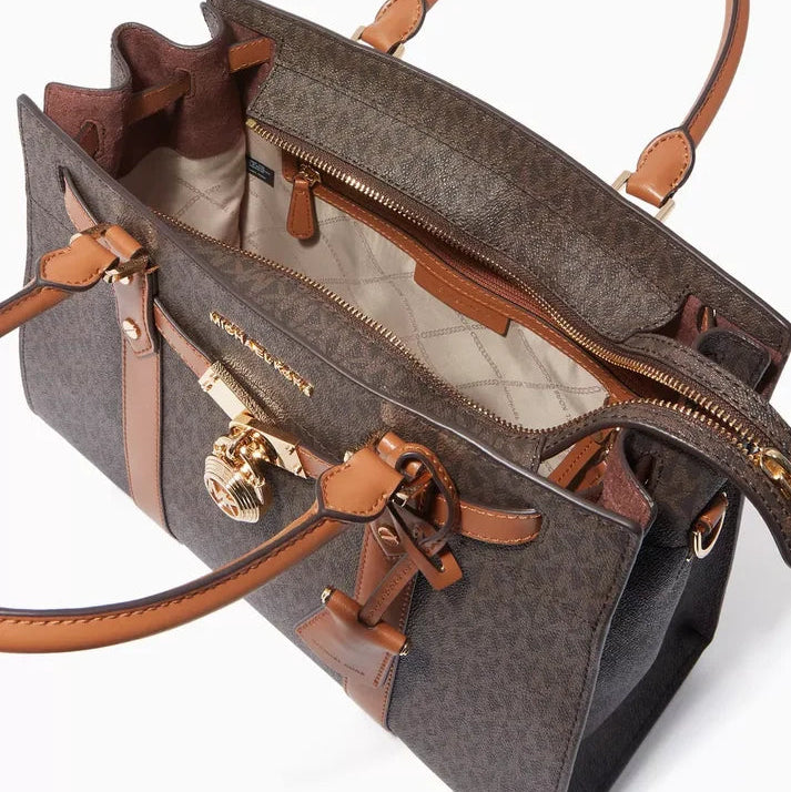 MICHAEL KORS Nouveau Hamilton Large Satchel