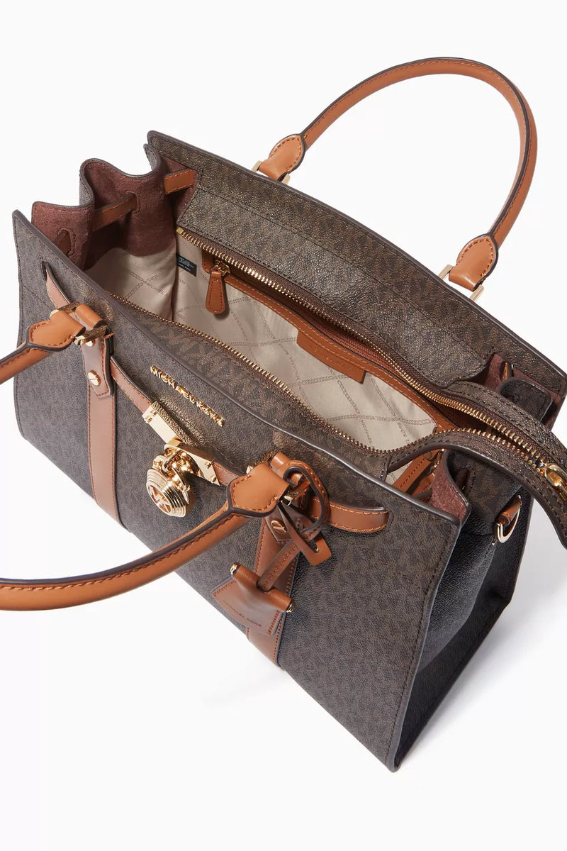 MICHAEL KORS Nouveau Hamilton Large Satchel