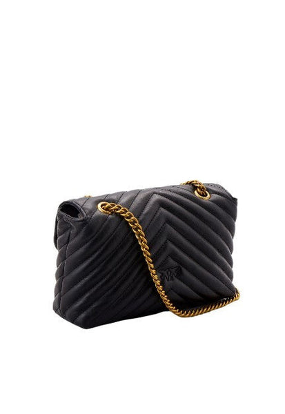 LADY LOVE BAG PUFF MAGIC PINS – Black PINKO