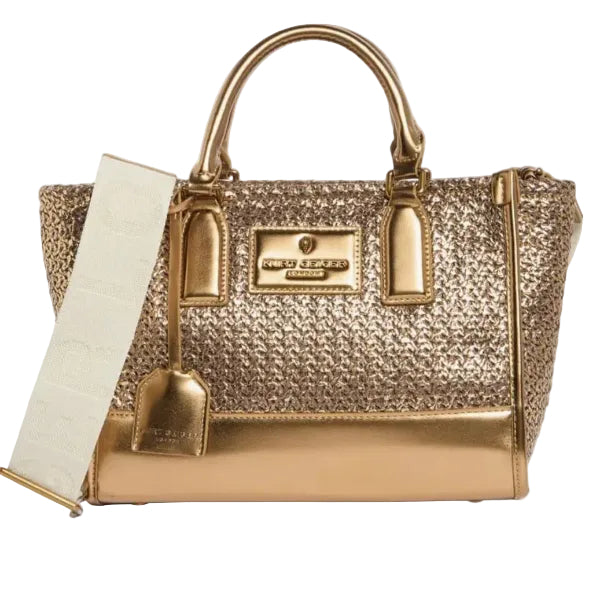 Kurt Geiger Chiswick Small Shopper Bag in copper