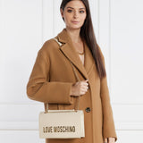 Love Moschino Shoulder Bag in Off White