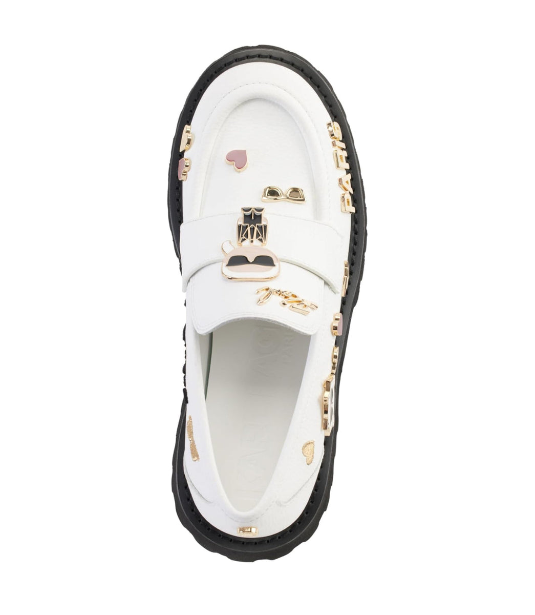 Karl Lagerfeld Paris Avah Studs - Dress F womens Loafer size 40