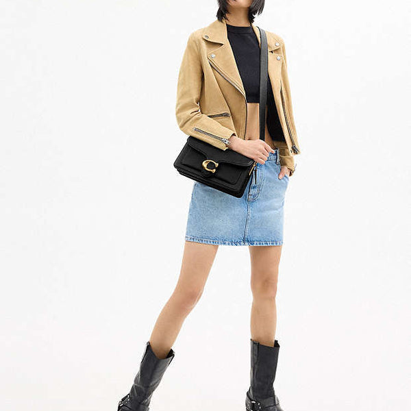 Coach Tabby Shoulder Bag 26 in black