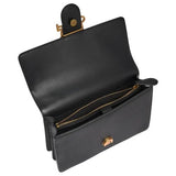 Pinko Leather messenger bag LOVE CLASSIC ICON