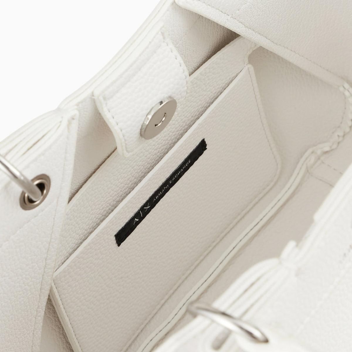 EMPORIO ARMANI SMALL SHAPED SHOPPER BAG WITH DOUBLE HANDLES