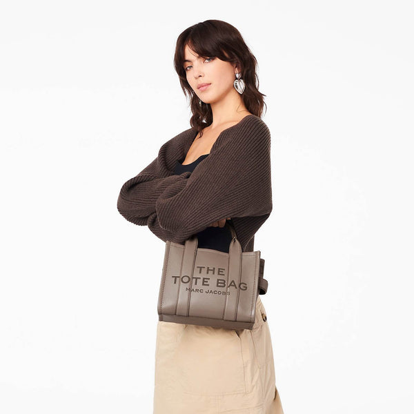 The leather small tote bag Marc Jacobs