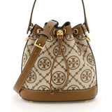 Tory Burch T Monogram Jacquard Bucket Bag