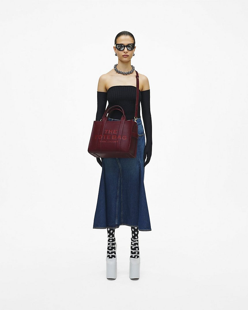 The leather medium tote bag Marc Jacobs