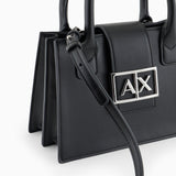 Armani Exchange Black Handbag with Shoulder Strap