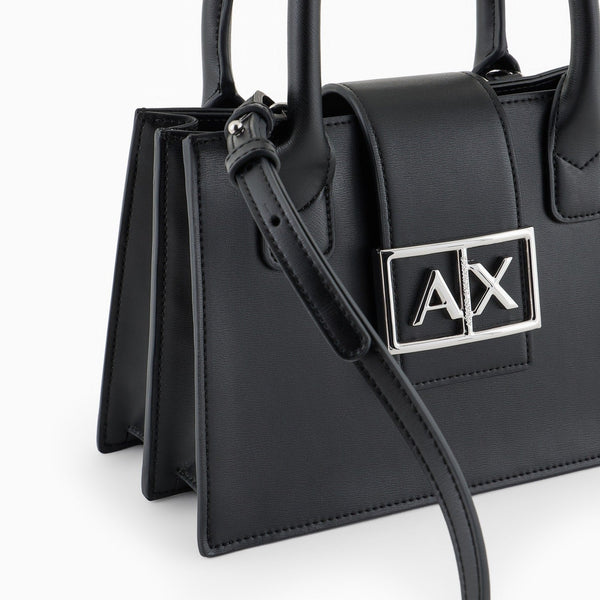 Armani Exchange Black Handbag with Shoulder Strap