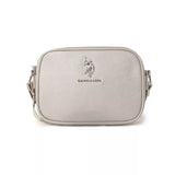 US Polo ASSN Classic Zip Crossbody Bag in Metalic