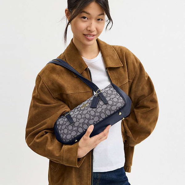 Coach Asher Shoulder Bag In Signature Jacquard