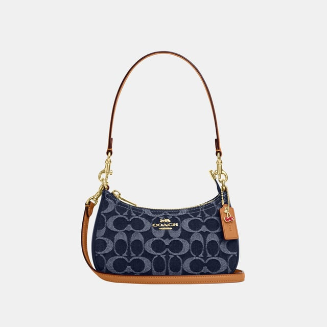 COACH Teri Mini Crossbody in Signature Denim