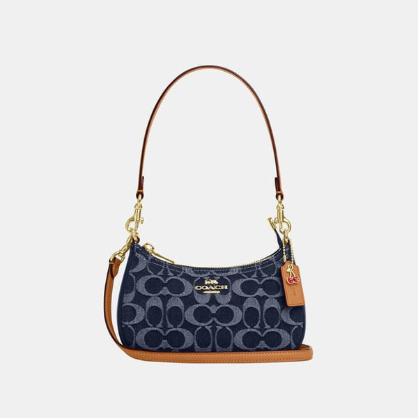 COACH Teri Mini Crossbody in Signature Denim