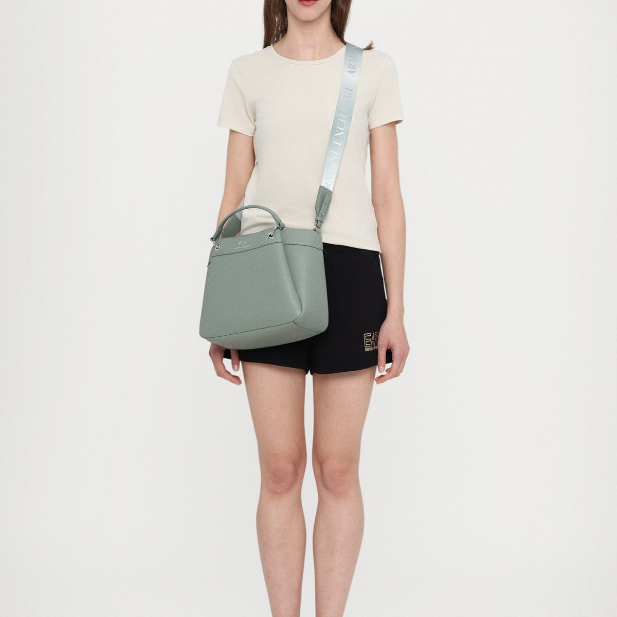 Armani Exchange Handbag in Sage Green