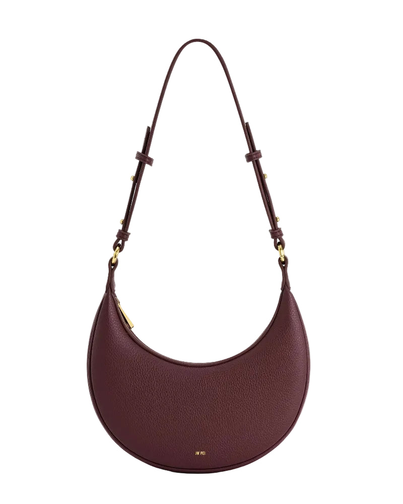 JW Carly Medium Shoulder Bag - Deep Claret