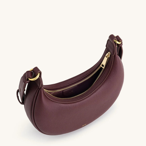 JW Carly Medium Shoulder Bag - Deep Claret