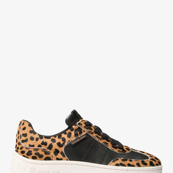 Michael Kors Sneaker Kai in Calf Hair with Leopard Print