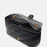 Pinko Maxi Love Handbag in Black