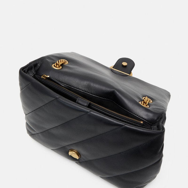 Pinko Maxi Love Handbag in Black